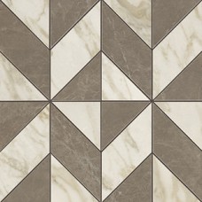 Мозаика AEPU Marvel Gris-Calacatta Mosaico Cubes Lap. 36,5x36,5 